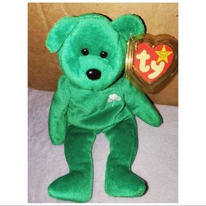 Ty Beanie Erin The Bear 1997 *Rare* ☘️